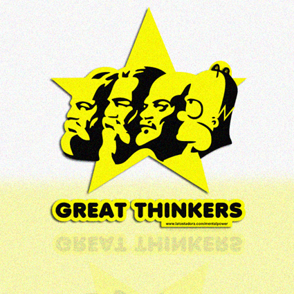 GREAT THINKERS T-SHIRTS