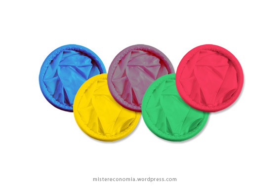 "THE OLYMPIC SUMMER GAMES CONDOMS"
